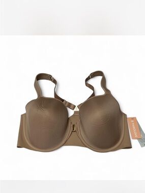 ThirdLove bra NWT 24/7  perfect coverage Racerback Seamless Underwire nude 40D